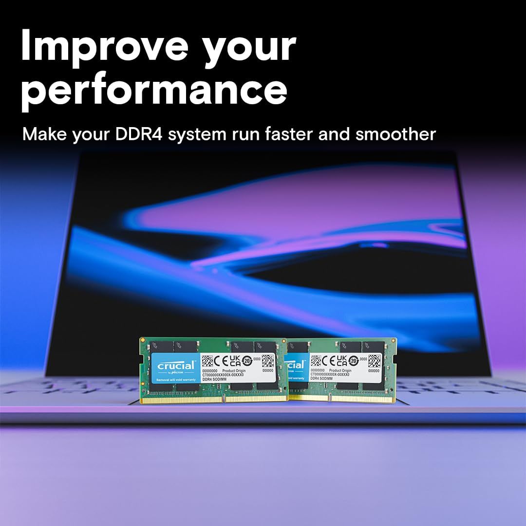 Crucial ノートPC用増設メモリ 32GB(16GBx2枚) DDR4 Crucial ノートPC用増設メモリ 32GB(16GBx2枚)