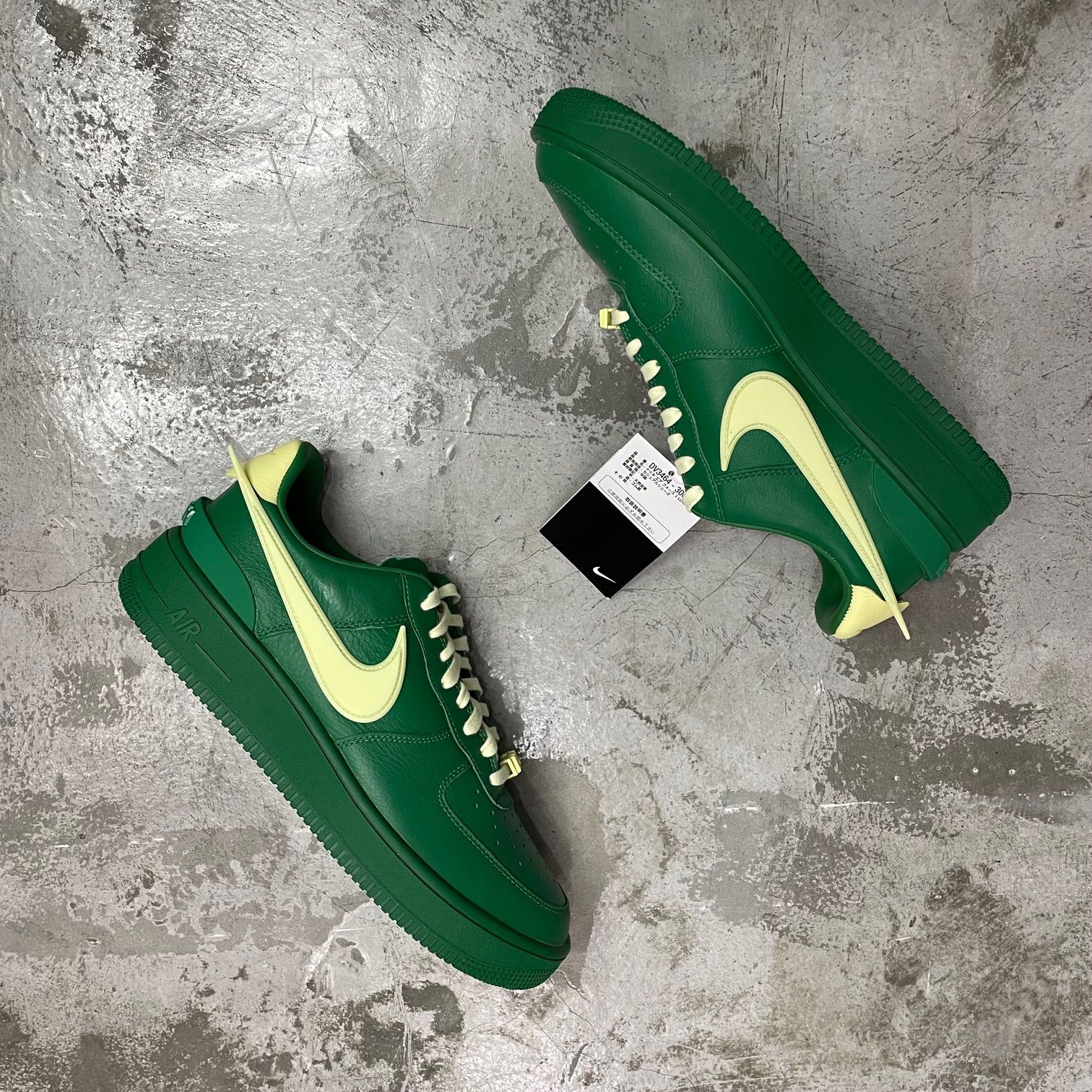 新品 国内正規 AMBUSH NIKE Air Force 1 Low Pine Green and Citron 