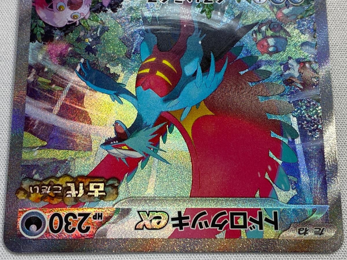 トドロクツキex SAR [古代の咆哮] SV4K 090/066 傷有り ポケモン