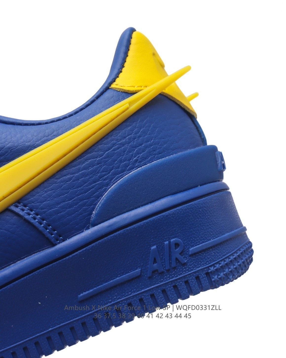 NIKE×AMBUSH スニーカー 青 黄 Nike x Ambush Air Force 1 Low SP スニーカー | ブルー