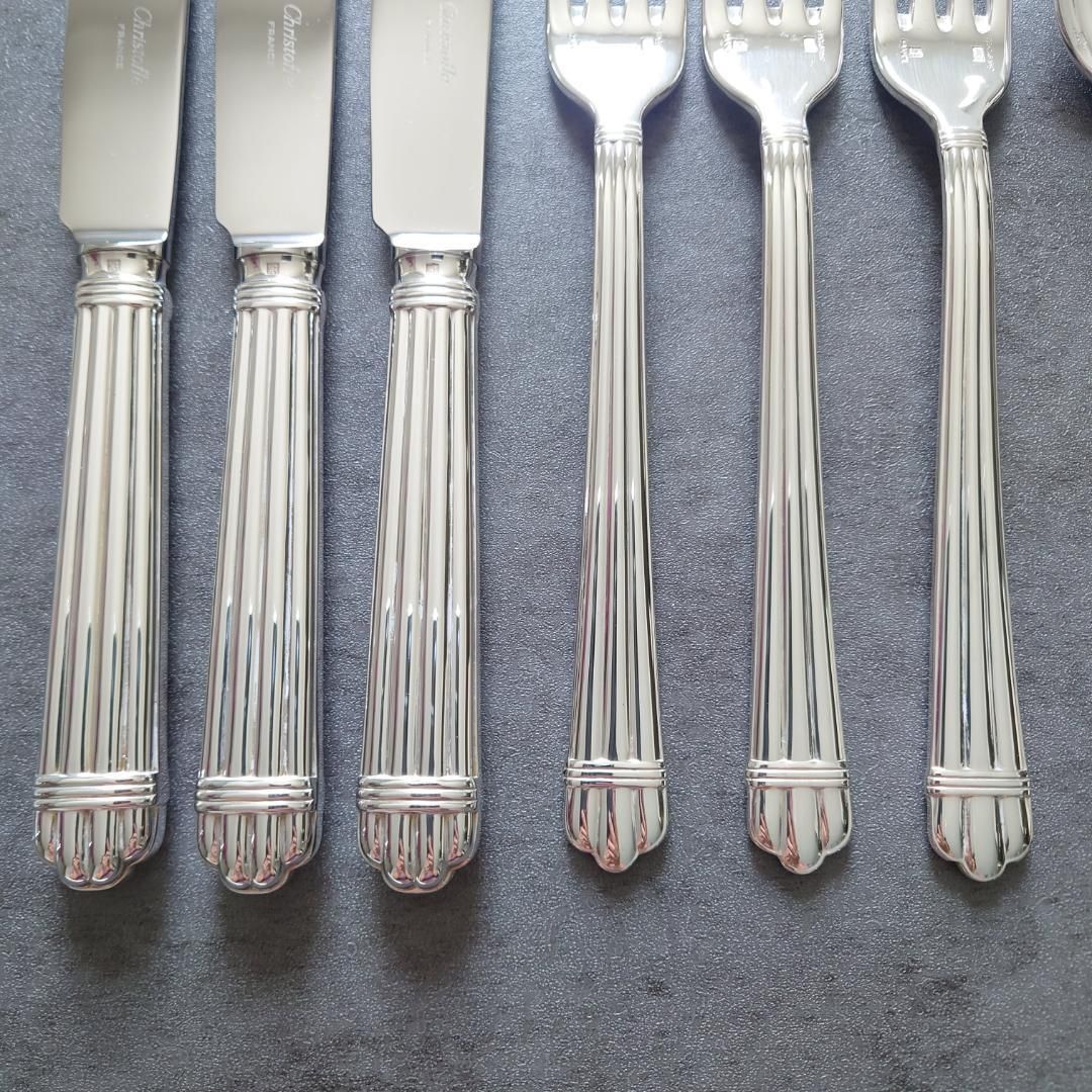 美品 クリストフル アリア テーブルサイズ 9点 - メルカリ