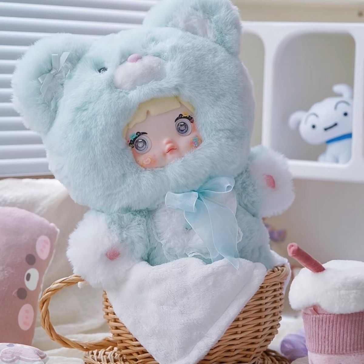 HiTOY NOMMI 400% おやすみクマさんシリーズ ぬいぐるみ