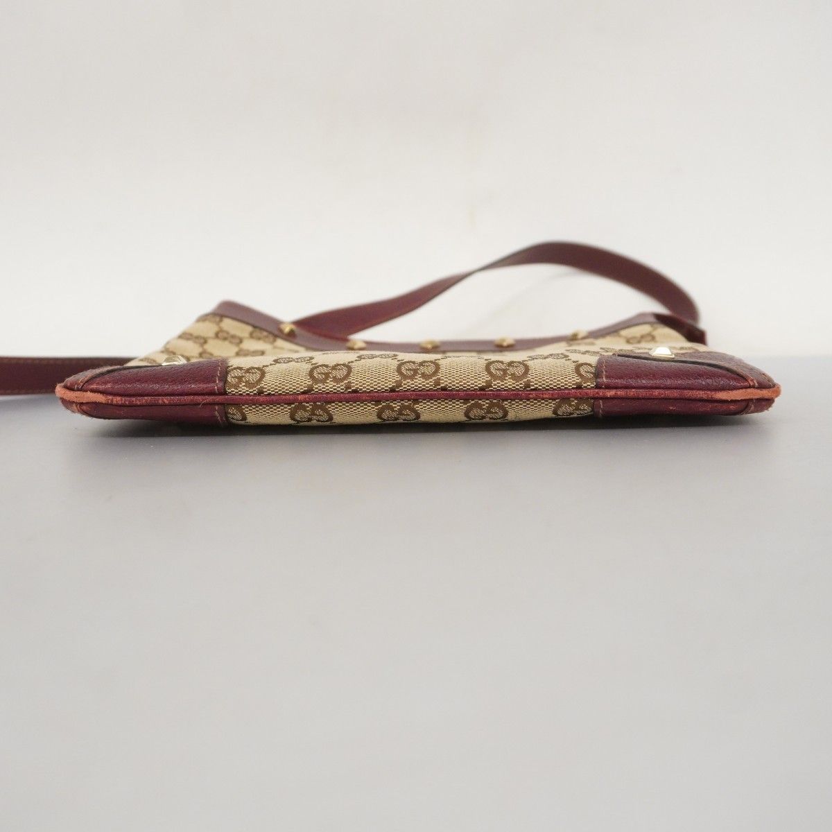 5cd3124】グッチ ショルダーバッグ GGキャンバス 120893 キャンバス  