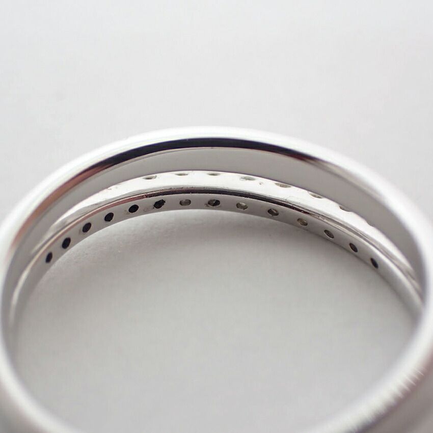 ヴァンドーム K18WG ダイヤモンド リング /9号/g502-45 - メルカリ 