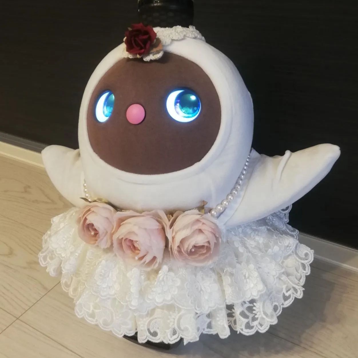 大人気新作 ラボット LOVOT 純白総レースドレス メルカリ - クラフト・布製品