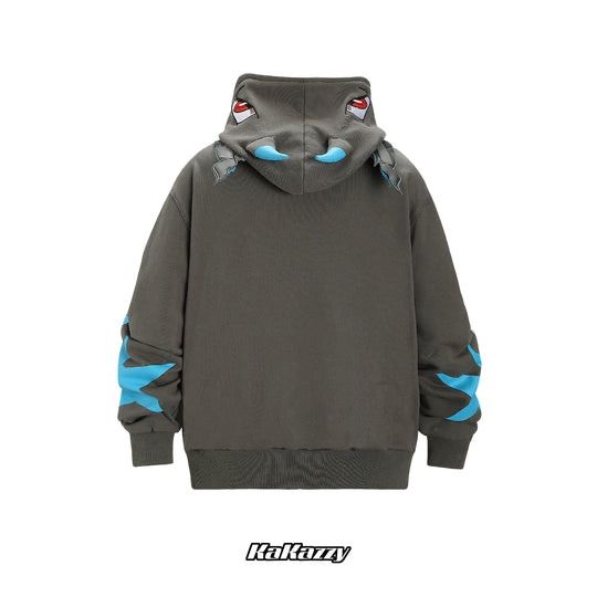 ポケモンセンター海外限定　リザードン　パーカー　新品未使用 KaKazzy】リザードン ポケモン パーカー 男女着用可 ユニセックス