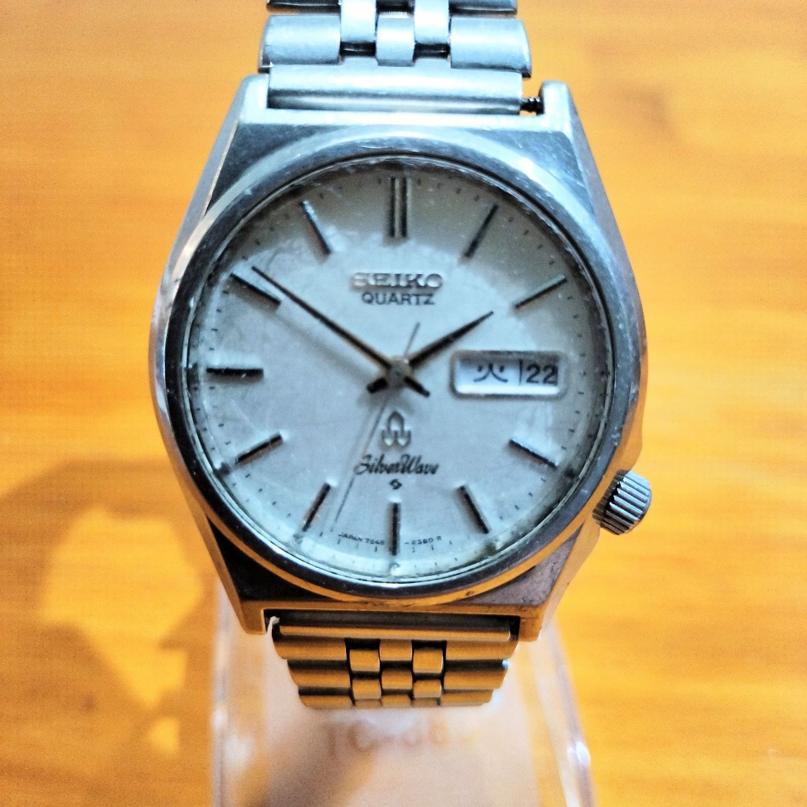 SEIKO 7546-8340 シルバーウェーブ デイデイト - KEY OVER - メルカリ