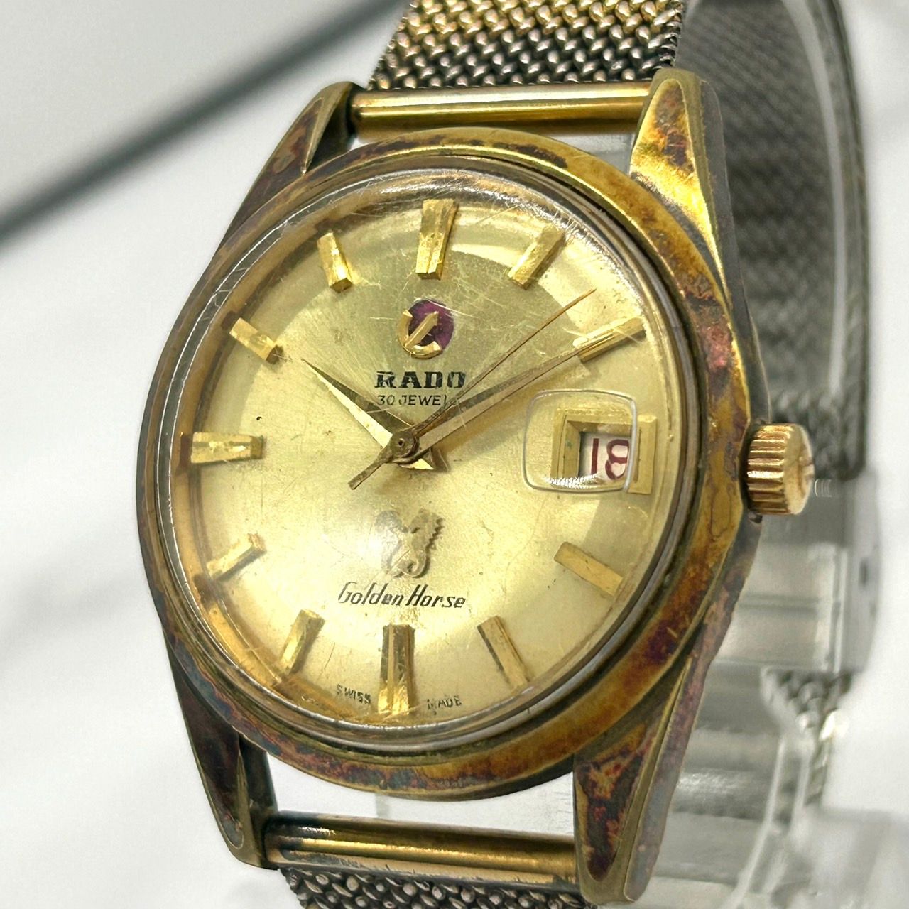 【稼働品】RADO Golden Horse　11674　30石　腕時計 稼働品】RADO ラドー ゴールデンホース 腕時計 自動巻き 30石