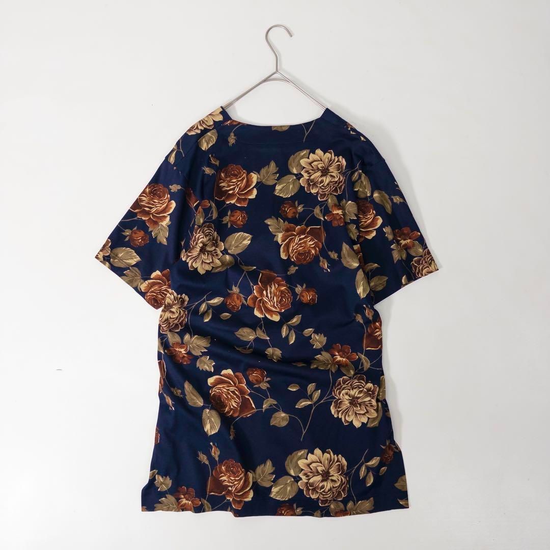 花柄フラワー柄 2点セットアップ上下セット