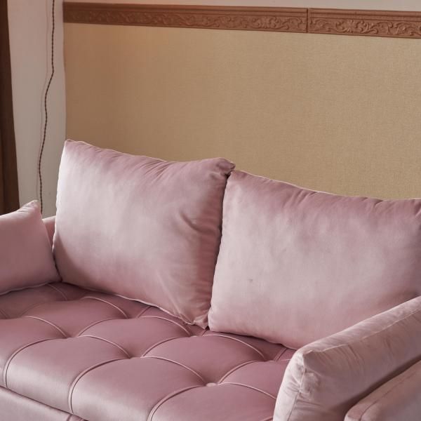 クッション4個付き 金属脚付き