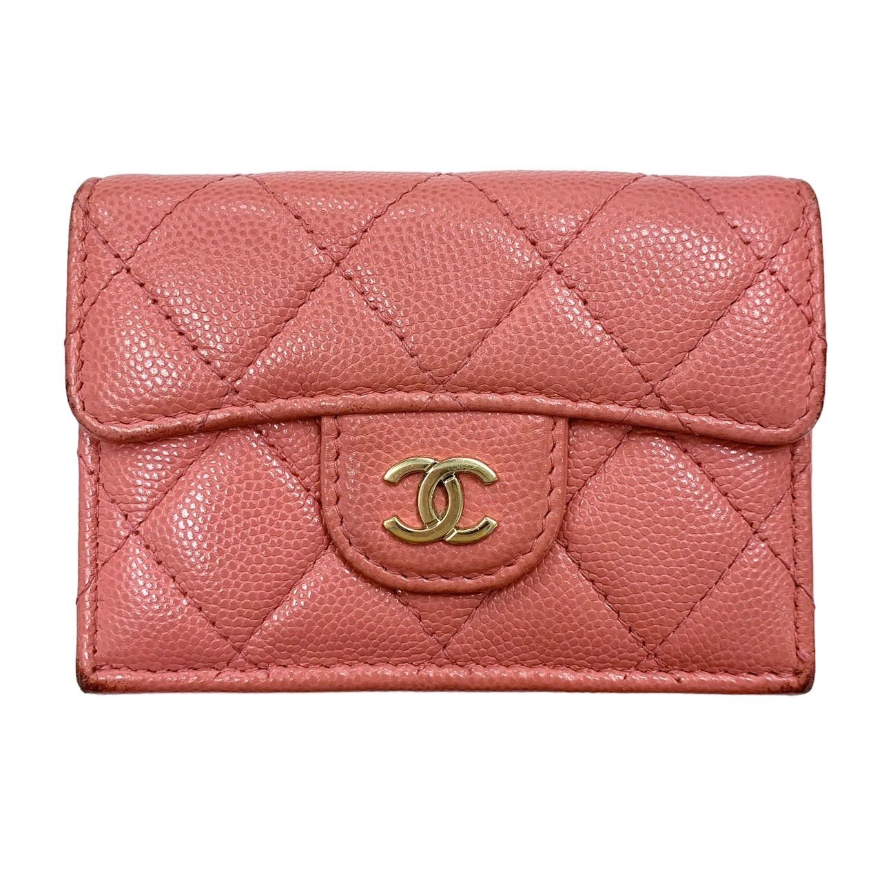 美品です⭐️CHANEL シャネル】 マトラッセ ココマーク 三つ折り  