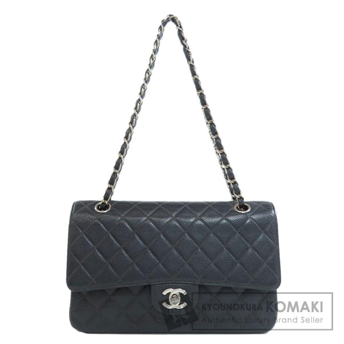CHANEL シャネル チェーンショルダー マトラッセ シルバー金具 