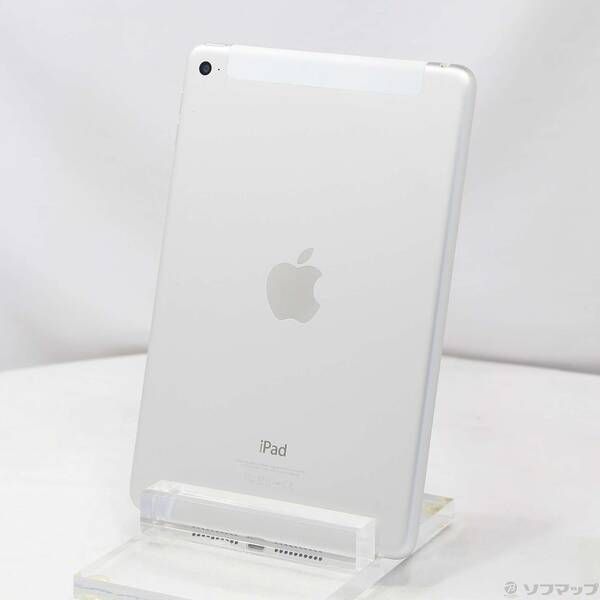 中古品〕 iPad mini 4 64GB シルバー MK732J／A auロック解除SIMフリー