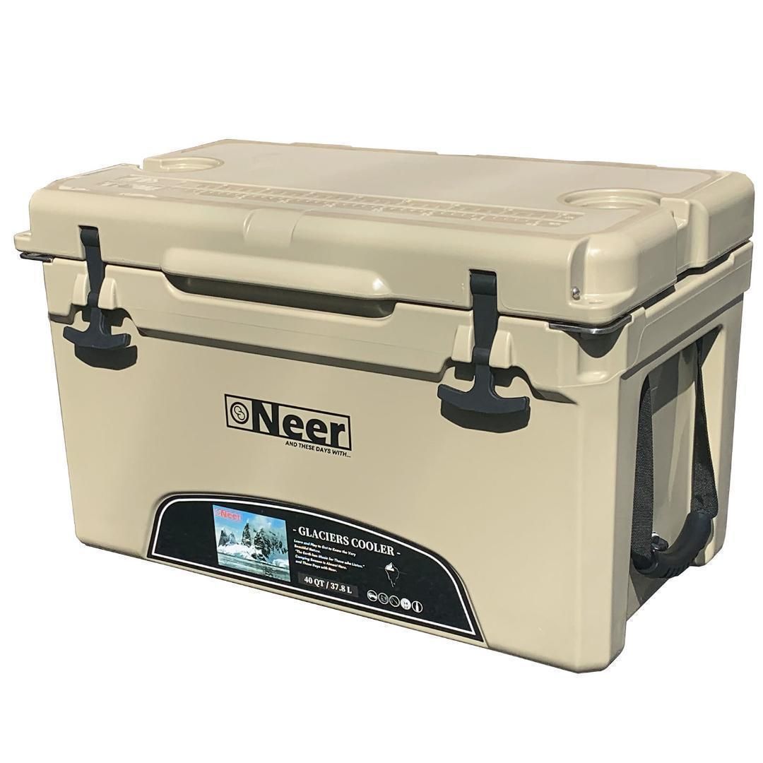Neer グレイシャーズクーラーボックス 40QT 37.8L タン 1649 - メルカリ