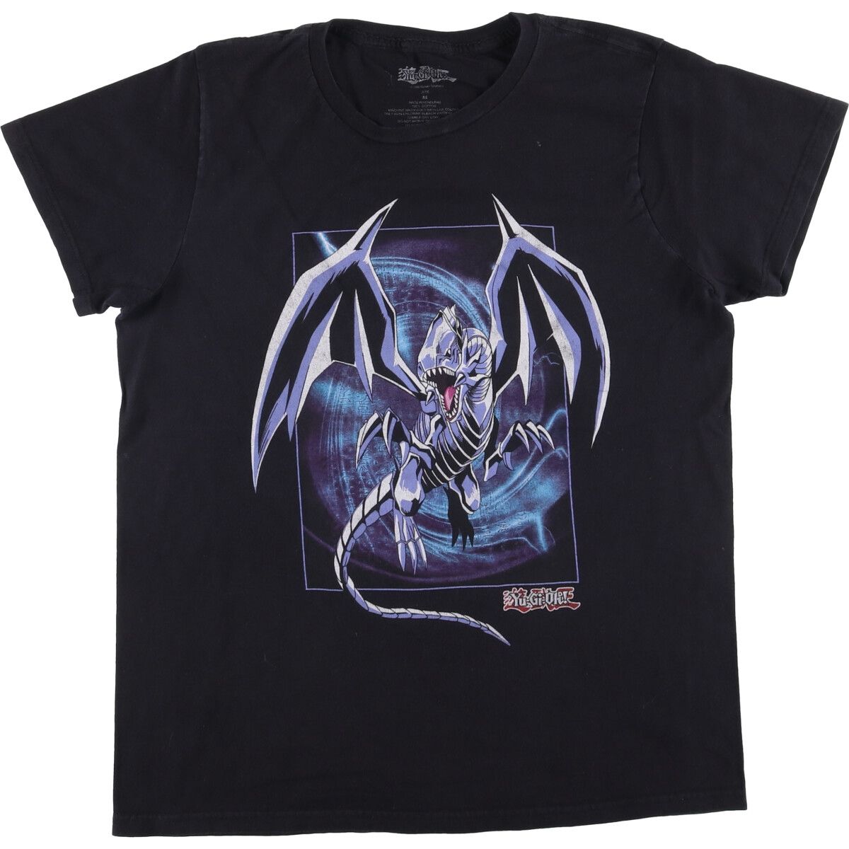 90s ビンテージ 遊戯王 ブルーアイズホワイトドラゴン Tシャツ アニメ