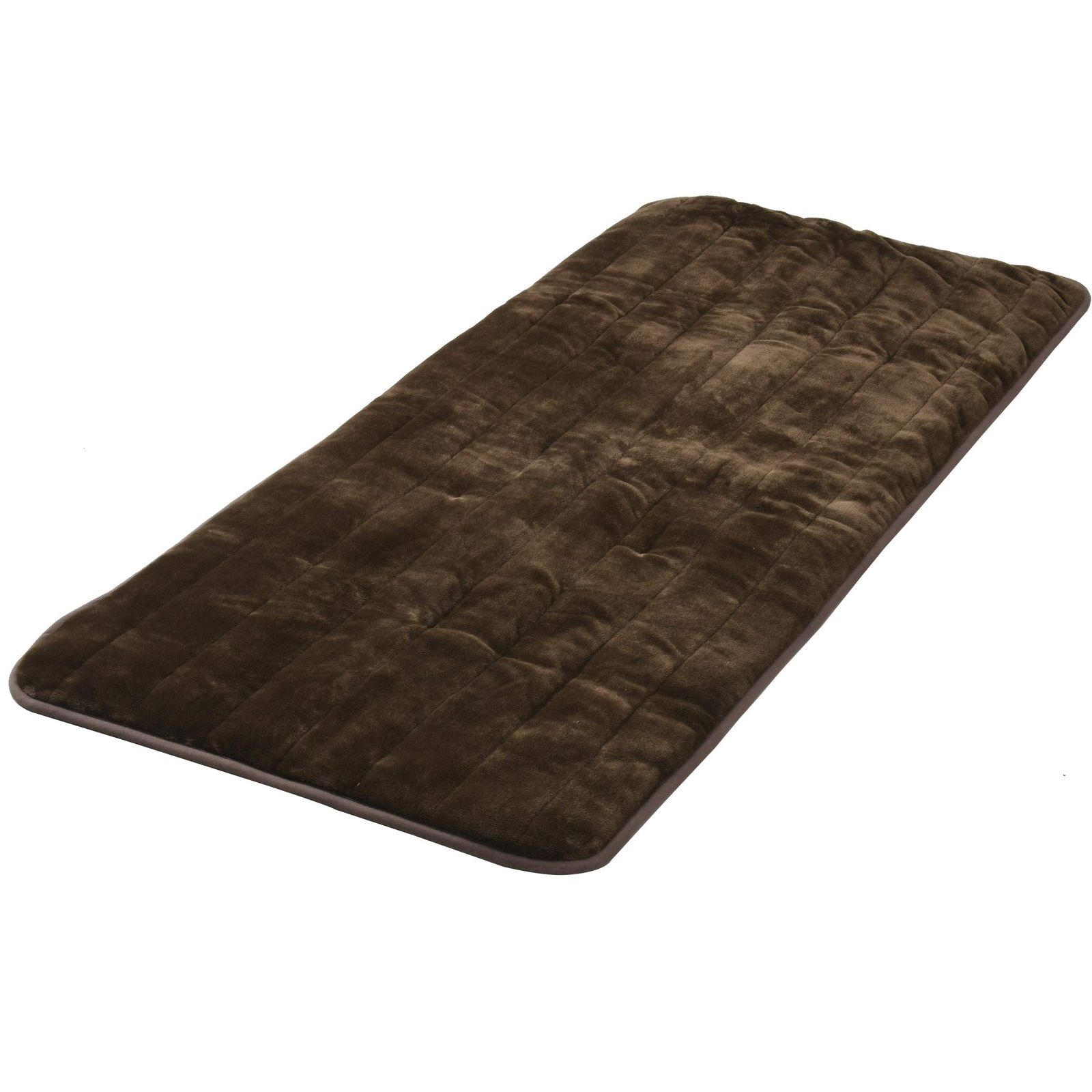 新着商品 室温センサー付 ブラウン フランネル仕上げ 180×80cm 丸洗い YWC-182F T E 洗えるどこでもカーペット 山善