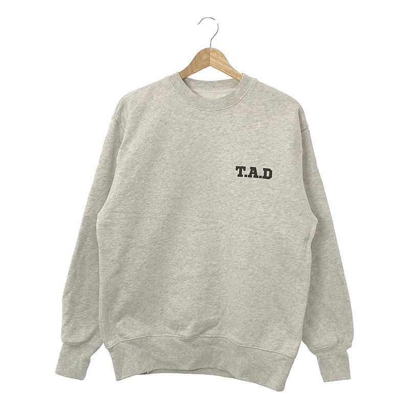 Spick &amp; Span - Spick and Span / スピックアンドスパン | 2023AW | ライトヴィンテージ加工 ロゴスウェット | F | グレー | レディース Spick & Span - Spick and Span / スピックアンドスパン