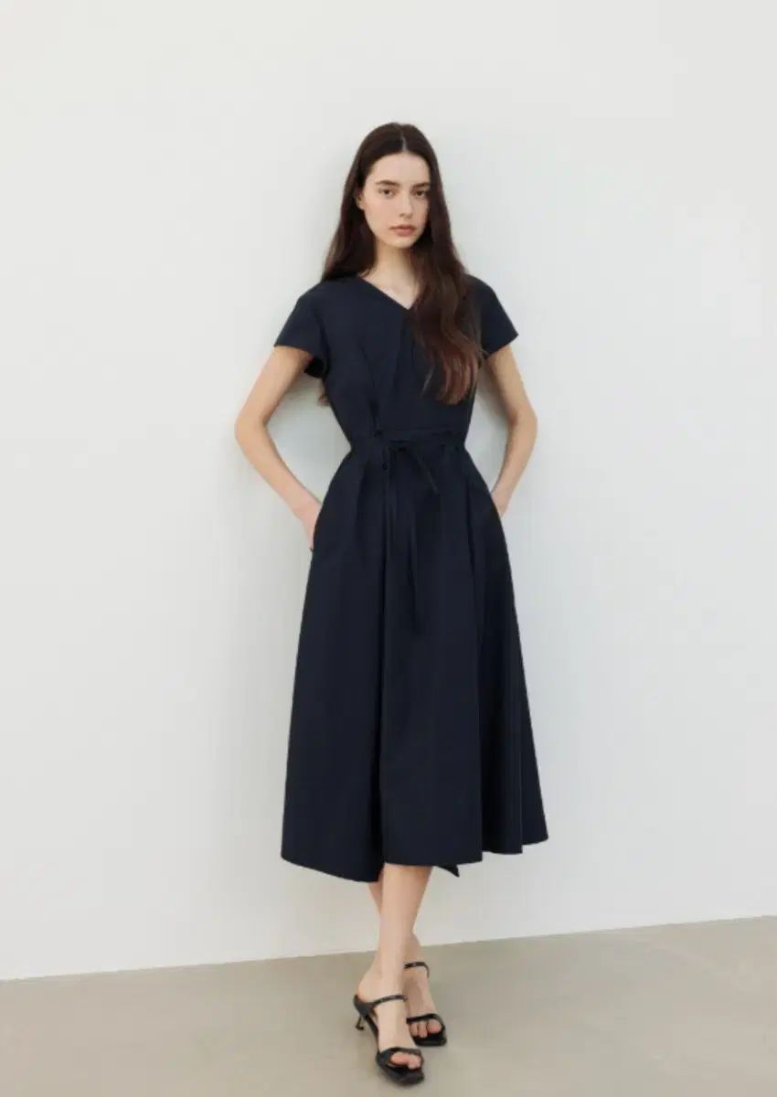 シエ エクリプス ドレス ネイビー 1サイズ