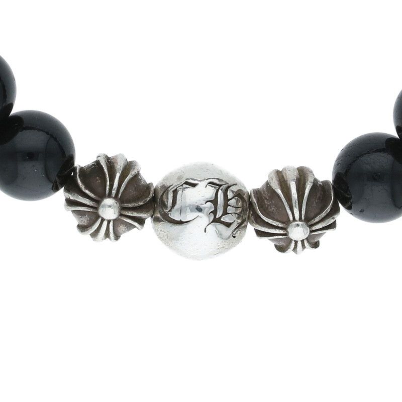 クロムハーツ Chrome Hearts 8mm BEAD ビーズブレスレット 中古 SJ02
