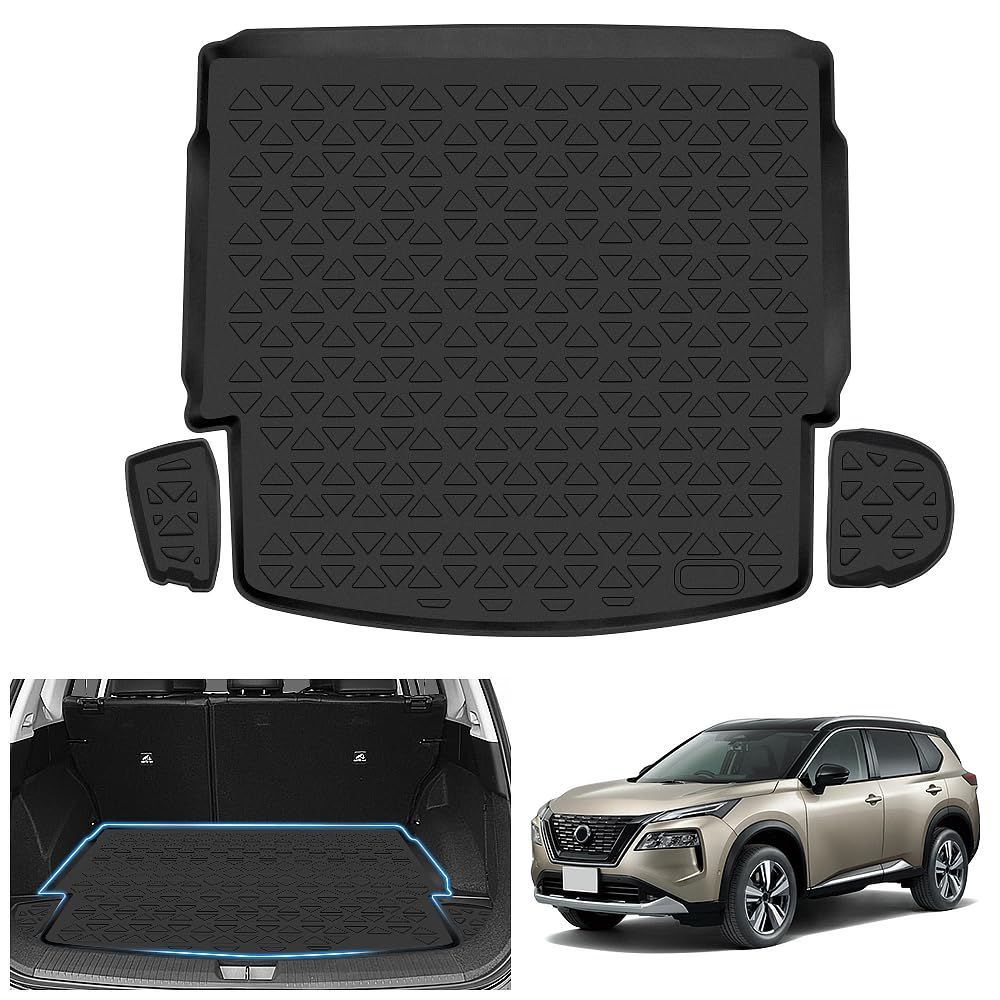 ニッサン エクストレイル T33系 新型 エクストレイル T33 ラゲッジマット X-Trail 4代目 T33 SNT33 5人乗り 車種設計 3D トランクマット TPE素材 カーゴマット TPE素材 防水 滑り防止 耐汚れ ラゲッジト