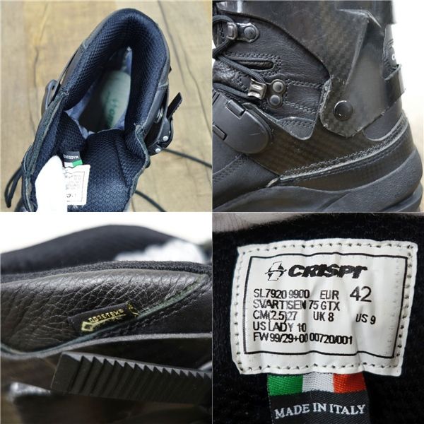 クリスピー CRISPI SVARTISEN GTX 75mm テレマーク スキ - メルカリ