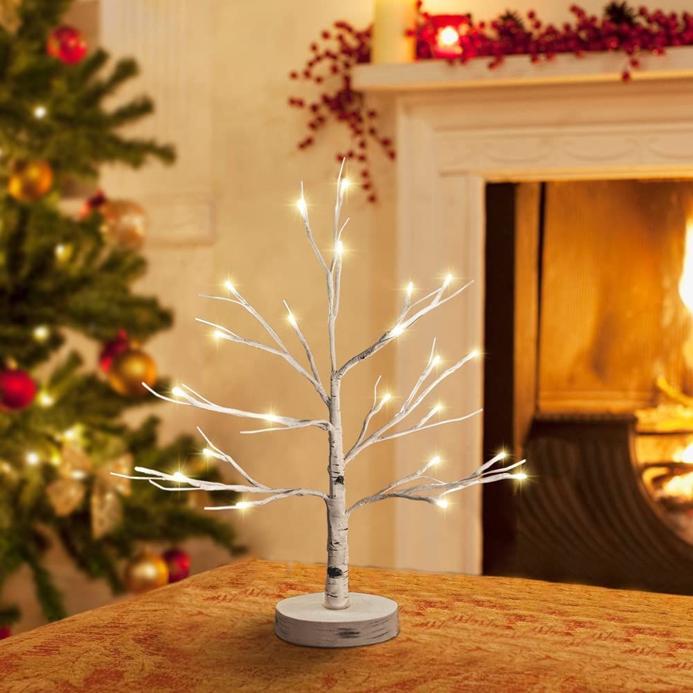 クリスマスツリー Hairui ブランチツリー LED シラカバツリーライト 150cm おしゃれ イルミネーション LED 枝ツリー 木 - 3