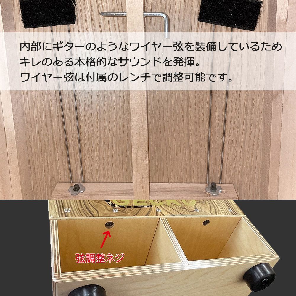 内部ギター弦
