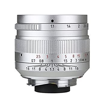 【中古】「未使用品」【国内正規品】 七工匠 7artisans 単焦点レンズ 50mm F1.1 (ライカMマウント) (シルバー) Amazon.co.jp: 七工匠 7artisans 50mm F1.1 シルバー [ライカMマウント