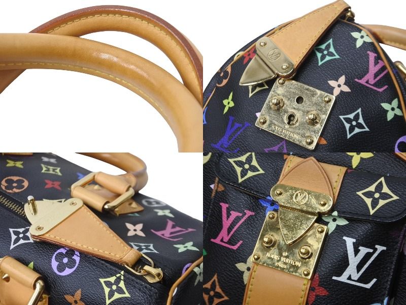 LouisVuitton村上隆M92642ルイ・ヴィトン スピーディ30極美品 LouisVuitton村上隆M92642ルイ・ヴィトン スピーディ30極美品