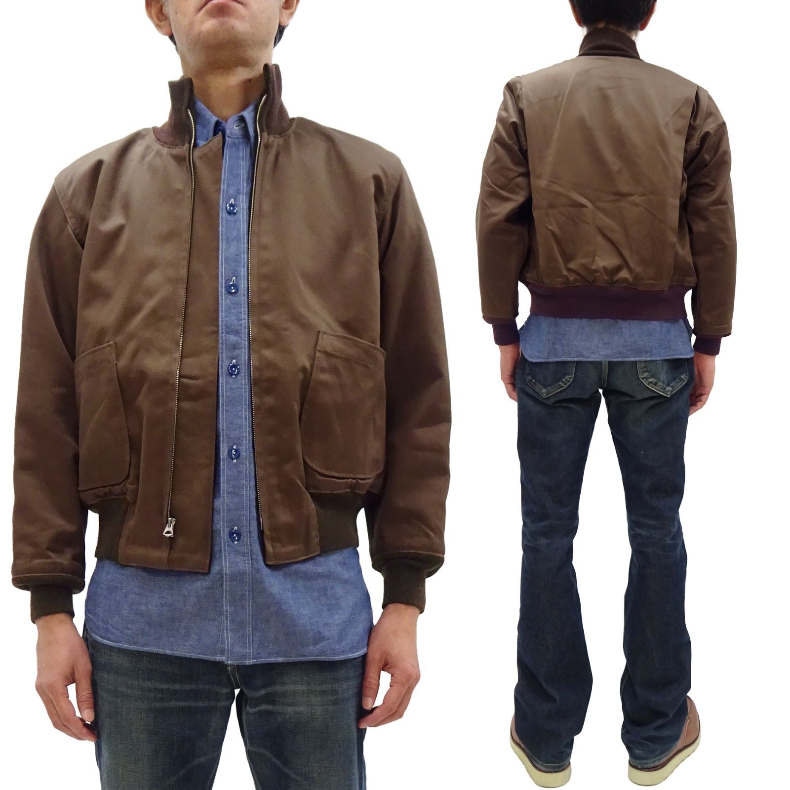 バズリクソンズ　ミリタリージャケット　タンカース Lot No. BR15751 / Type TANKERS PATCH POCKET “BUZZ RICKSON CO