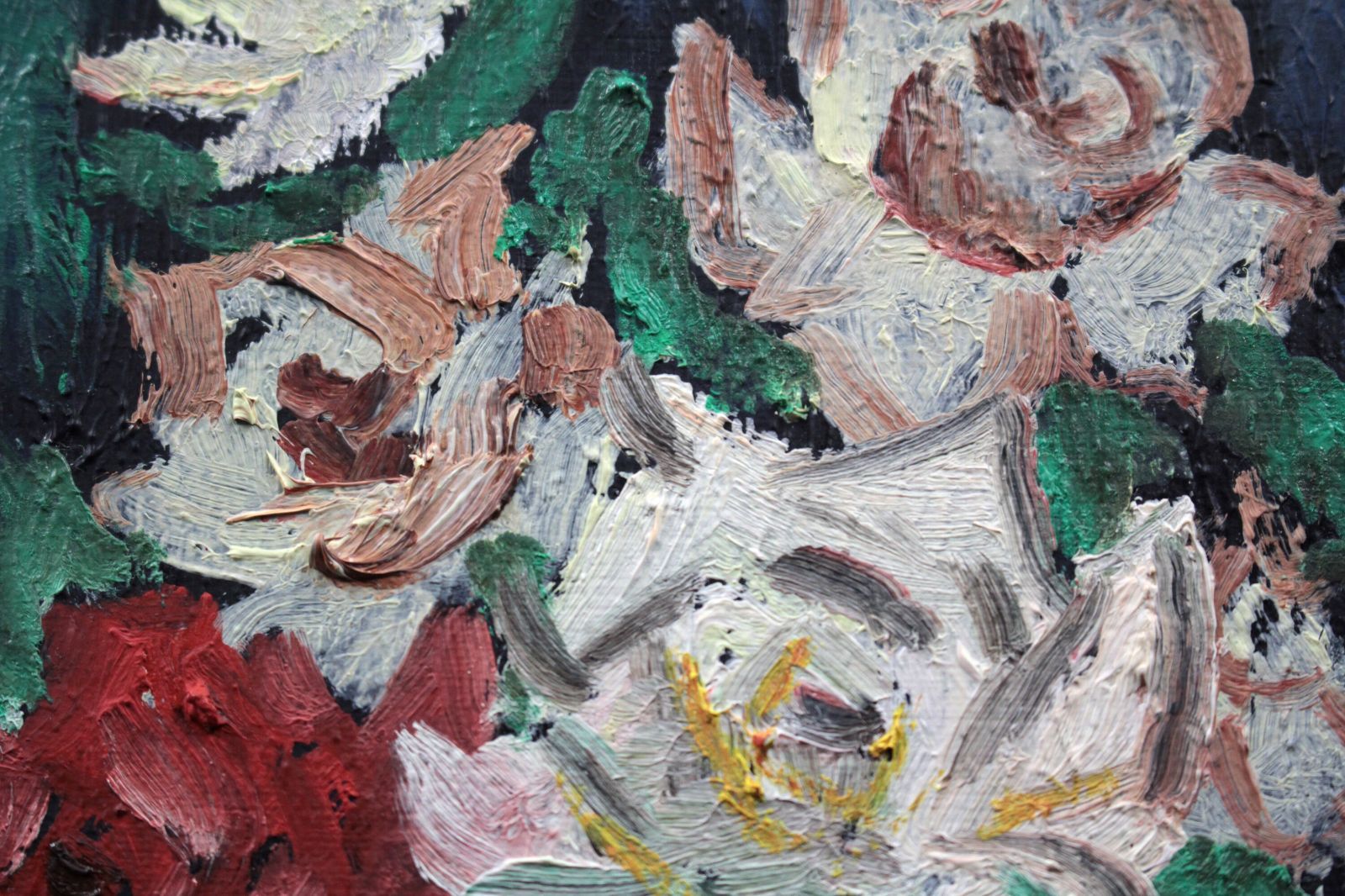 横山トシ『バラ』油彩画【真作保証】 絵画 横山トシ『バラ』油彩画【真作保証】 絵画 - メルカリ
