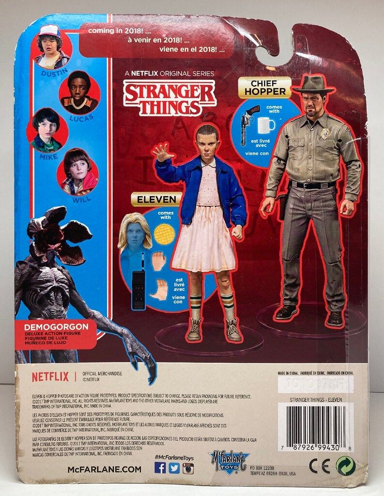 マクファーレントイズ　ストレンジャーシングス　フィギュア　イレブン Amazon | ストレンジャー・シングス 未知の世界 マクファーレントイズ