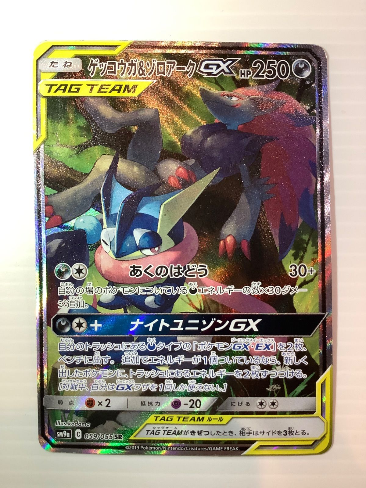 ゲッコウガ＆ゾロアークgx スペシャルアート