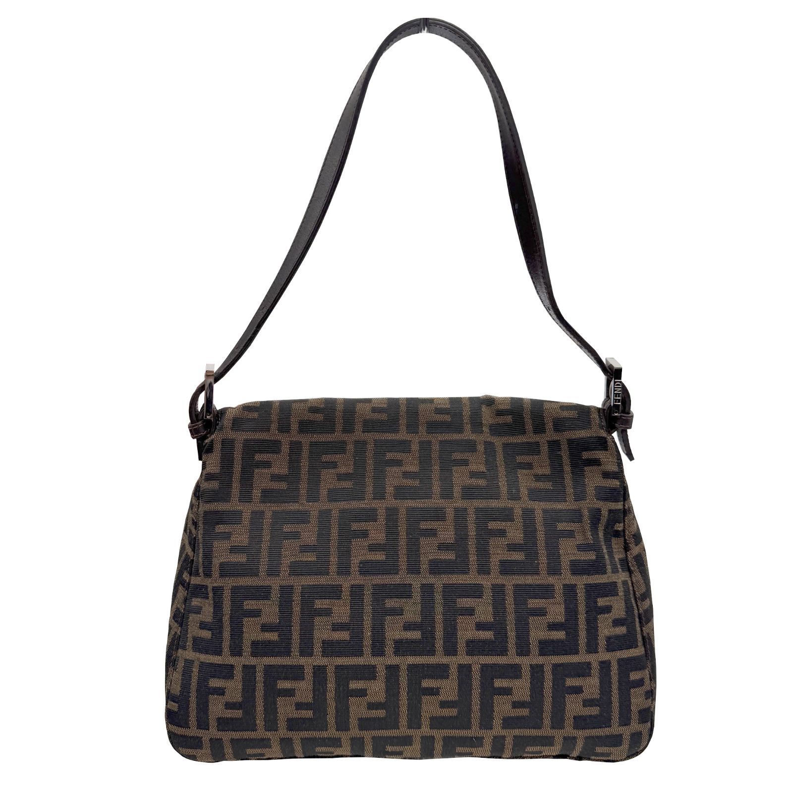 FENDI フェンディ ズッカ マンマバケット ショルダーバッグ ワンショルダーバッグ レディース ズッカ柄 シルバー金具 お洒落 カジュアル 人気 肩掛け 鞄 バッグ かばん SV金具 ブランドギャラリー心斎橋店