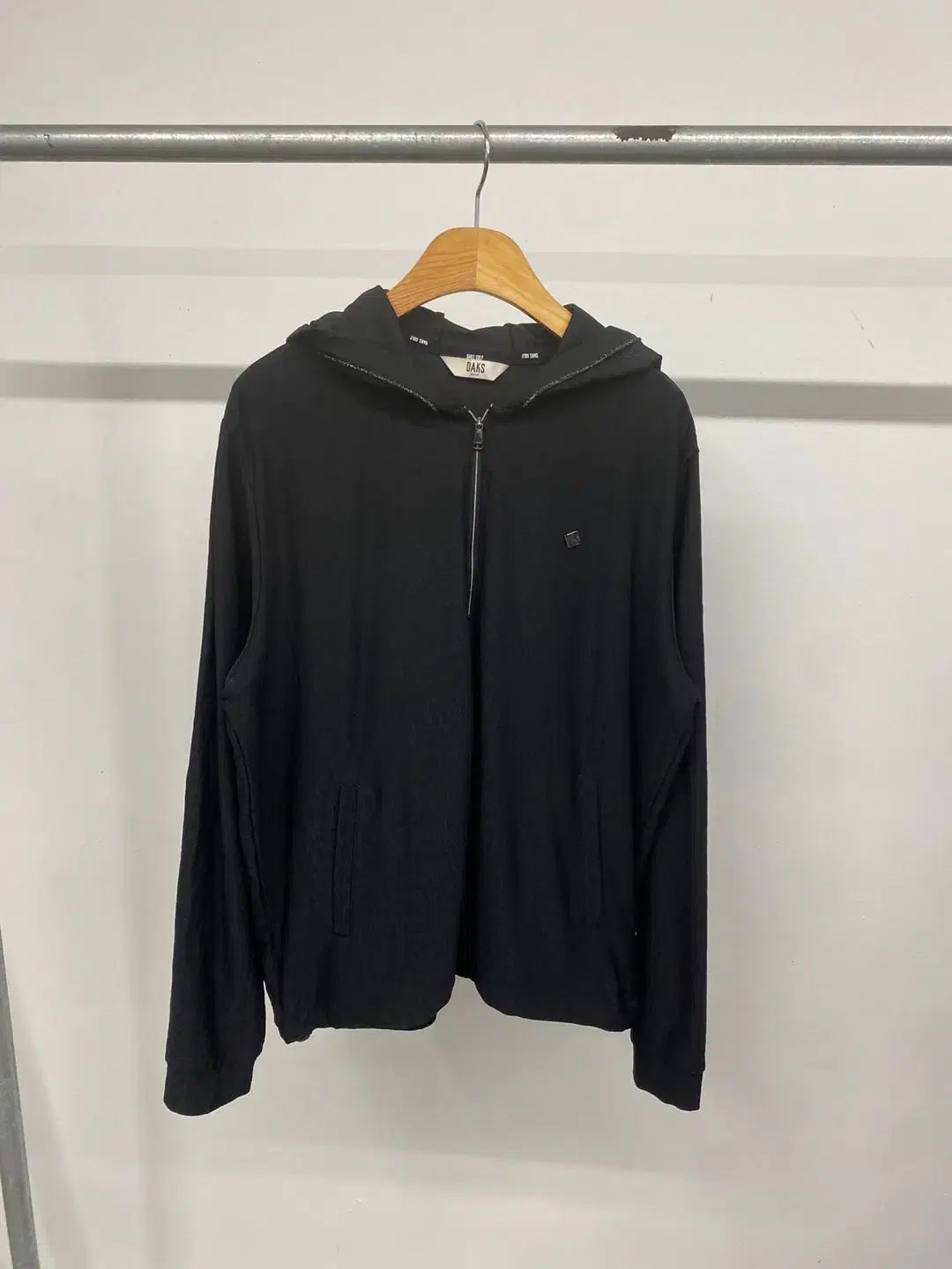 25SS 新規 レディース DAKS GOLF₍ダックス ゴルフ ロゴ ジャカード フード フーディー パーカー フルジップアップ ジャケット