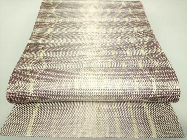 平和屋着物○ひなや工房 くむ・あむ・おる 伊豆蔵明彦 太鼓柄袋帯