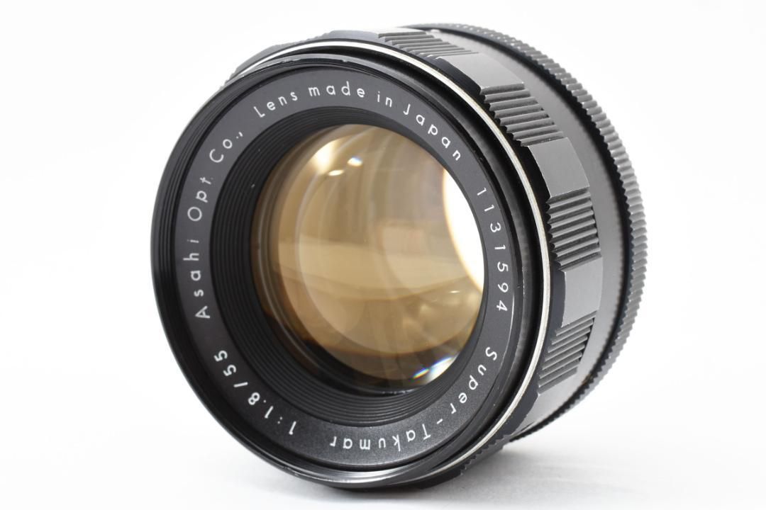 カメラ ☆前期型☆ Super Takumar 55mm F1.8 フード付 F0177