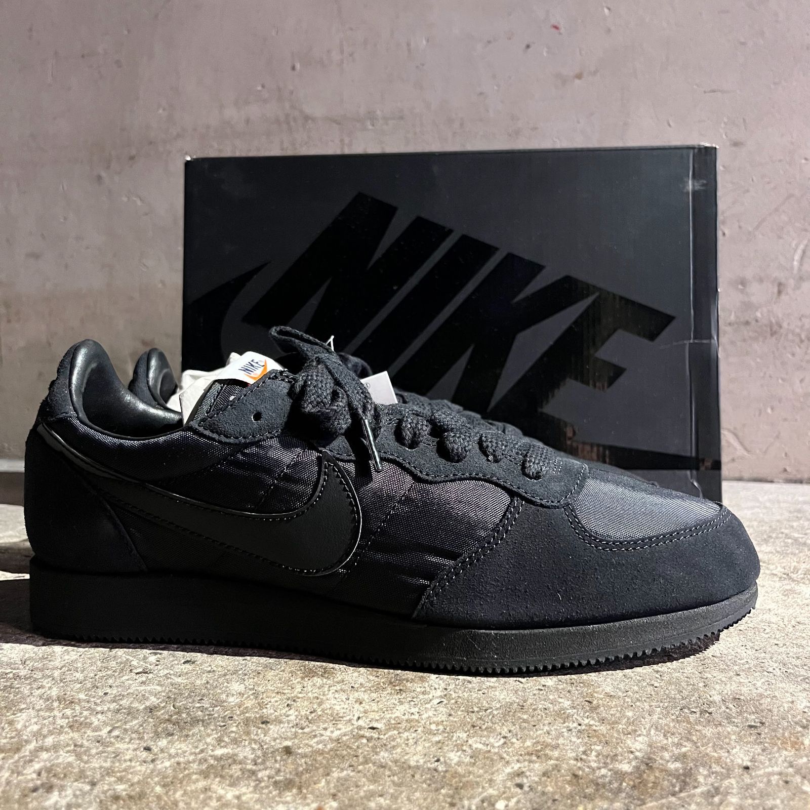 ☆新品未使用☆ ブラックコムデギャルソン×ナイキ イーグル BLACK COMME des GARCONS ×NIKE EAGLE TRIPLE BLACK ブラック