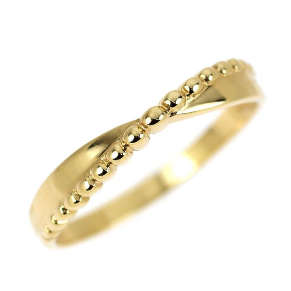 キラキラ繊細！18金 K18 YG イエローゴールド デザイン リング 9.5号 キラキラ繊細！18金 K18 YG イエローゴールド デザイン リング 9.5号