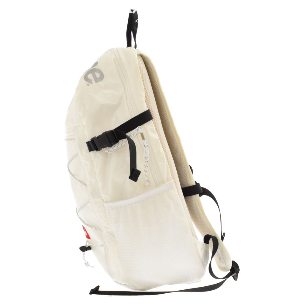 SUPREME シュプリーム 17AW Box Logo Backpack Cordura ボックス ロゴ コーデュラナイロン バックパック リュック ホワイト SUPREME (シュプリーム) 17AW Box Logo Backpack Cordura ボックス