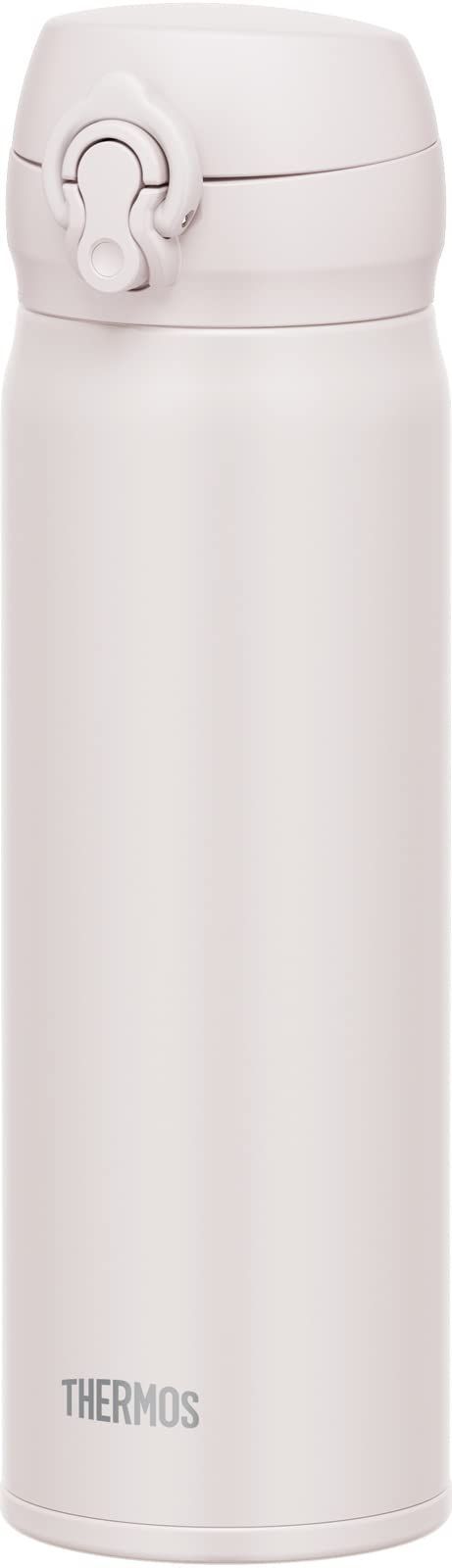 新品 サーモス 水筒 真空断熱ケータイマグ 500ml アッシュホワイト 飲み口外せてお手入れ簡単 軽量タイプ ワンタッチオープン ステンレス ボトル 保温保冷 JNL-506 ASWH