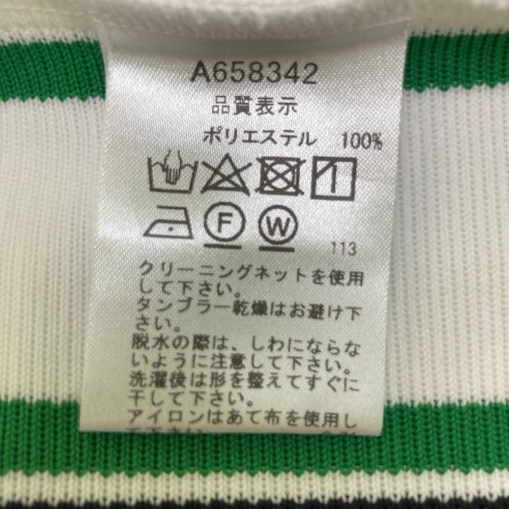 サイズ：36 ARCHIVIO アルチビオ ニットベスト ストライプ柄 ホワイト