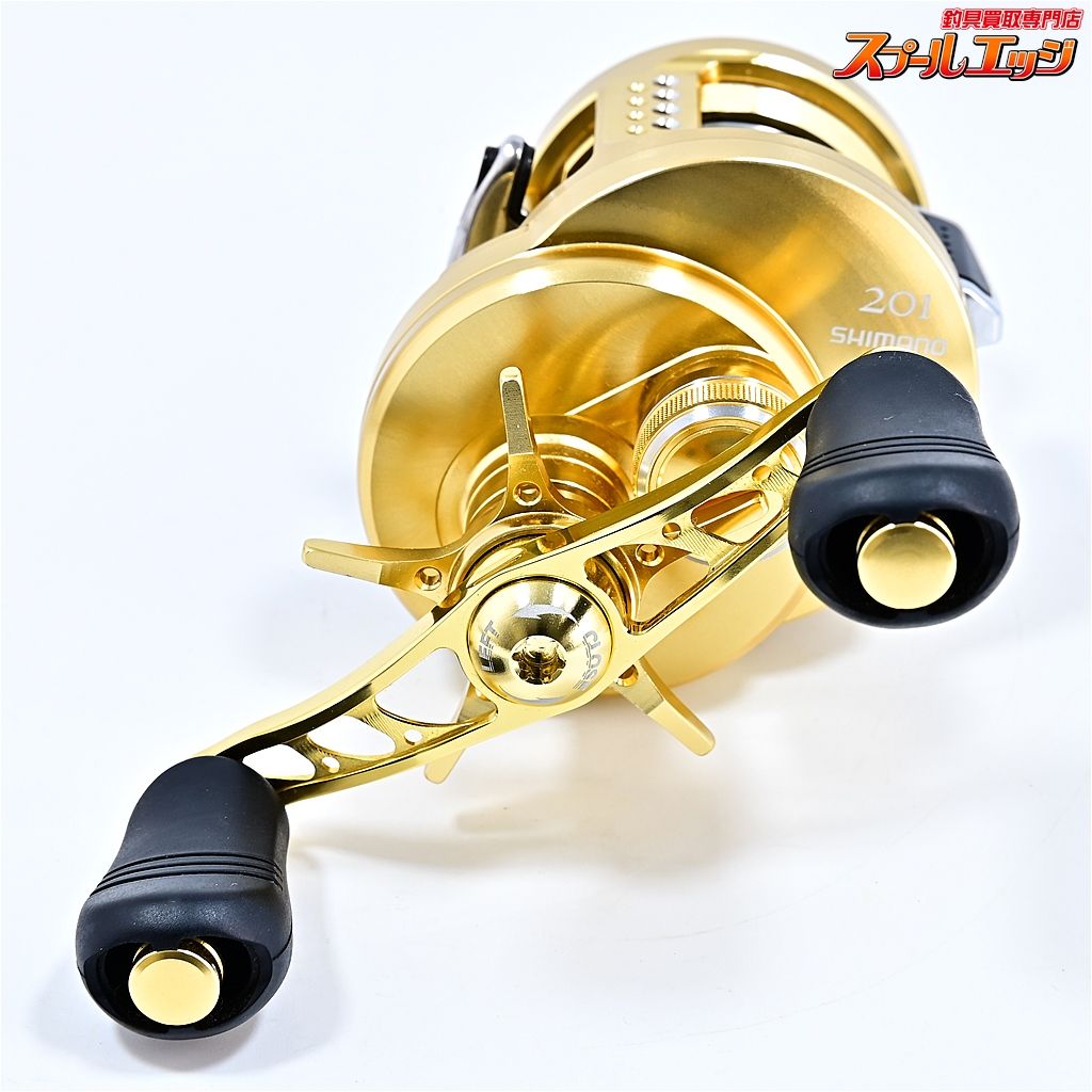 【シマノ】 14カルカッタ コンクエスト 201 ハイテン88mmベイト