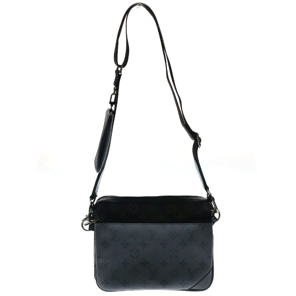 【冬バーゲン★】 VUITTON LOUIS (ルイヴィトン) トリオ モノグラム・エクリプス バッグ