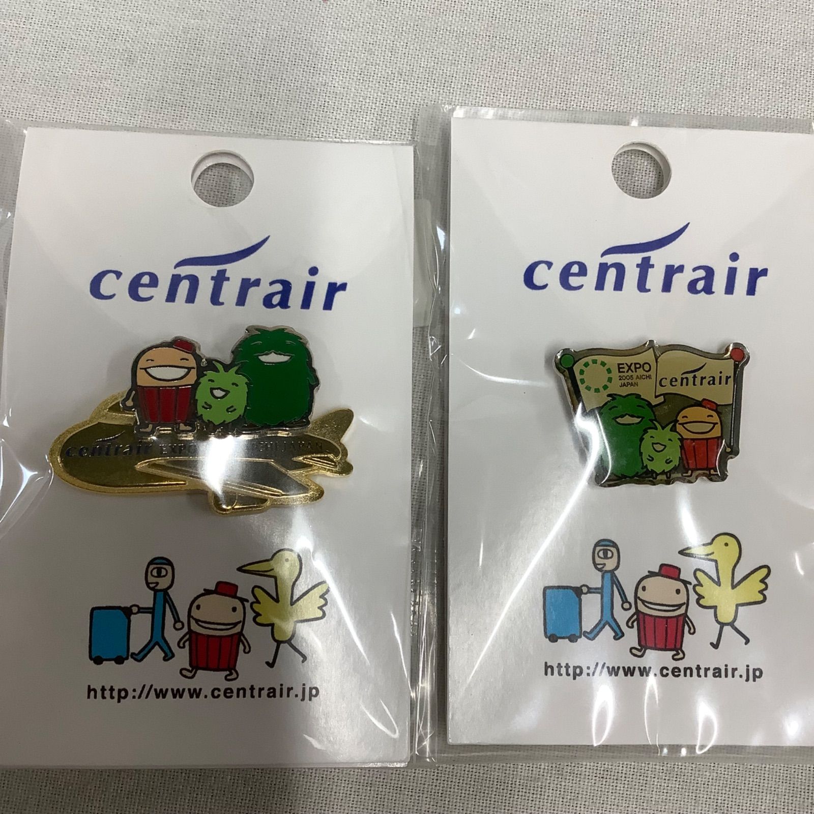 愛知万博 EXPO 2005 モリゾーキッコロ ピンバッチ まとめ売り