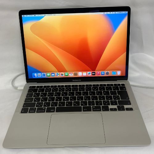 【中古品】 MacBookAir 9，1 13.3インチ i7-1060NG7/8GB/1TB A2179 シルバー【７日間保証】