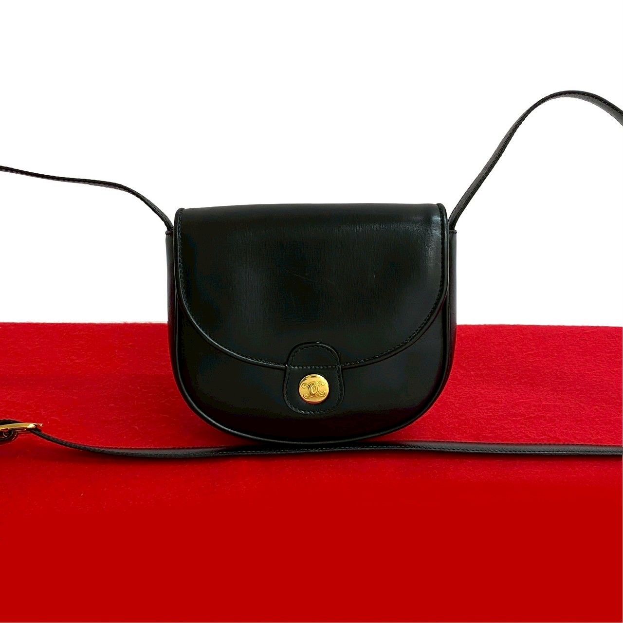 VINTAGE●CELINE●セリーヌ バケットバッグ トリオンフ CELINE - セリーヌ CELINE ショルダーバッグ スモール