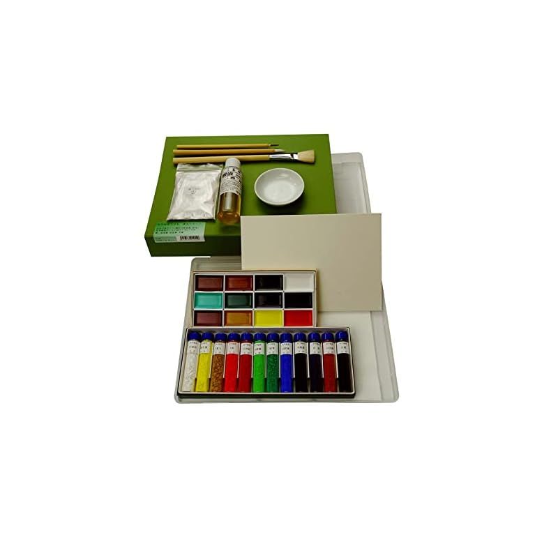 日本画 岩絵具 水干絵具 その他 大量放出(約450点) 日本画コース】岩絵具を溶く | 日本画コース | 通信教育課程 水干