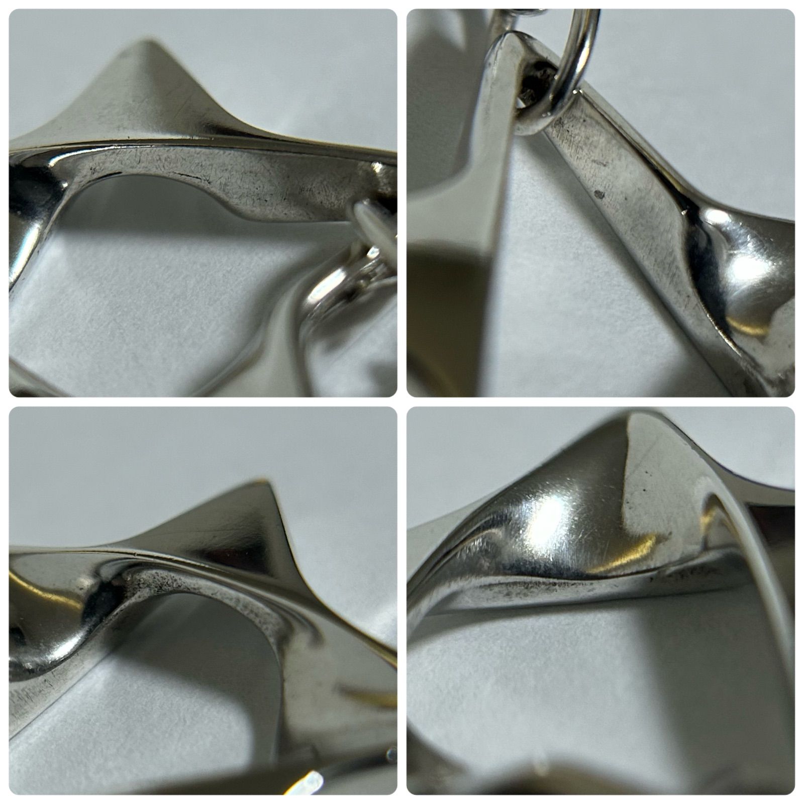 使用感有】ジョージジェンセン ネックレス ペンダント 178 スター 星