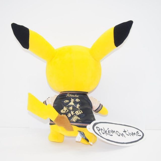ポケモンセンター Pokemon time スカジャンピカチュウ 紙タグ